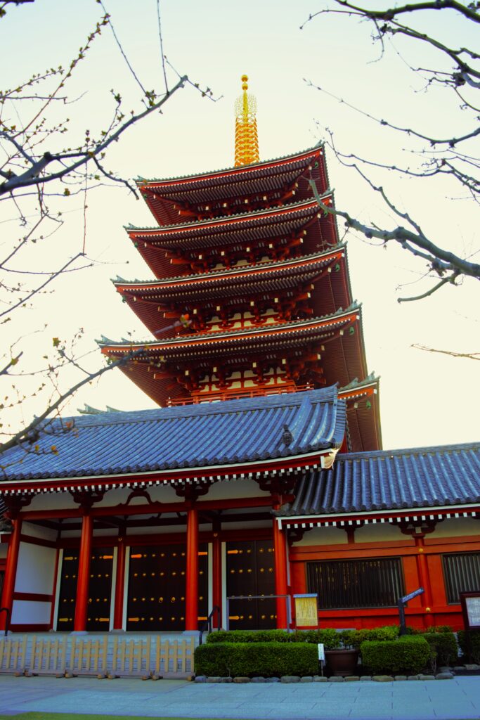 浅草寺五重塔
